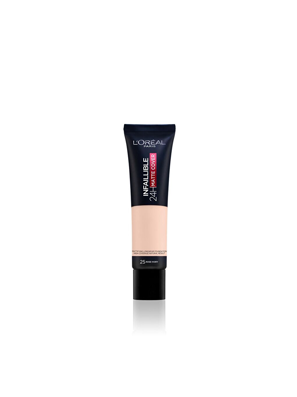 L'Oreal Paris Nude Infaillible 24H Matte Cover Yüksek Kapatıcı Fondöten - 25 Rose Ivory