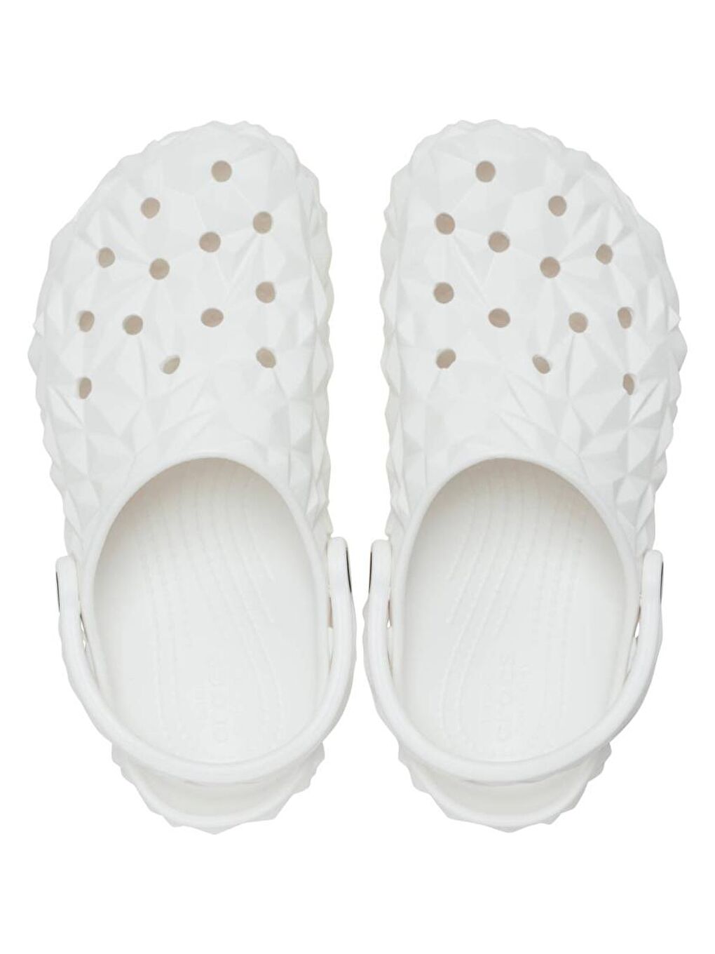 Crocs Beyaz Geometric Clog White Kadın Spor Terlik 209563-100 - 2