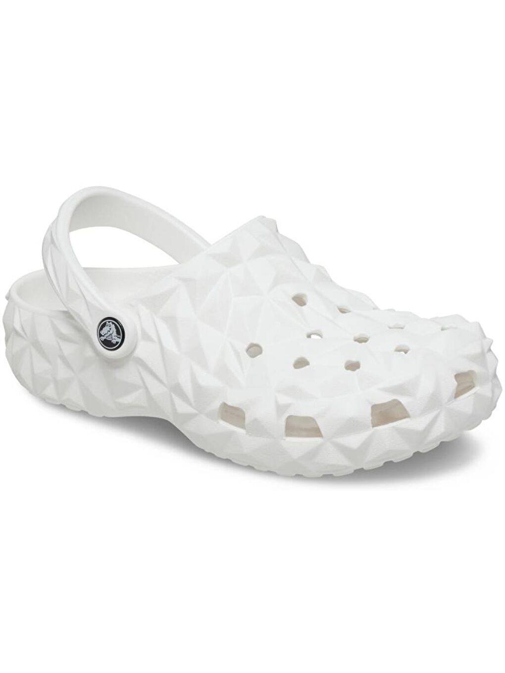 Crocs Beyaz Geometric Clog White Kadın Spor Terlik 209563-100 - 4