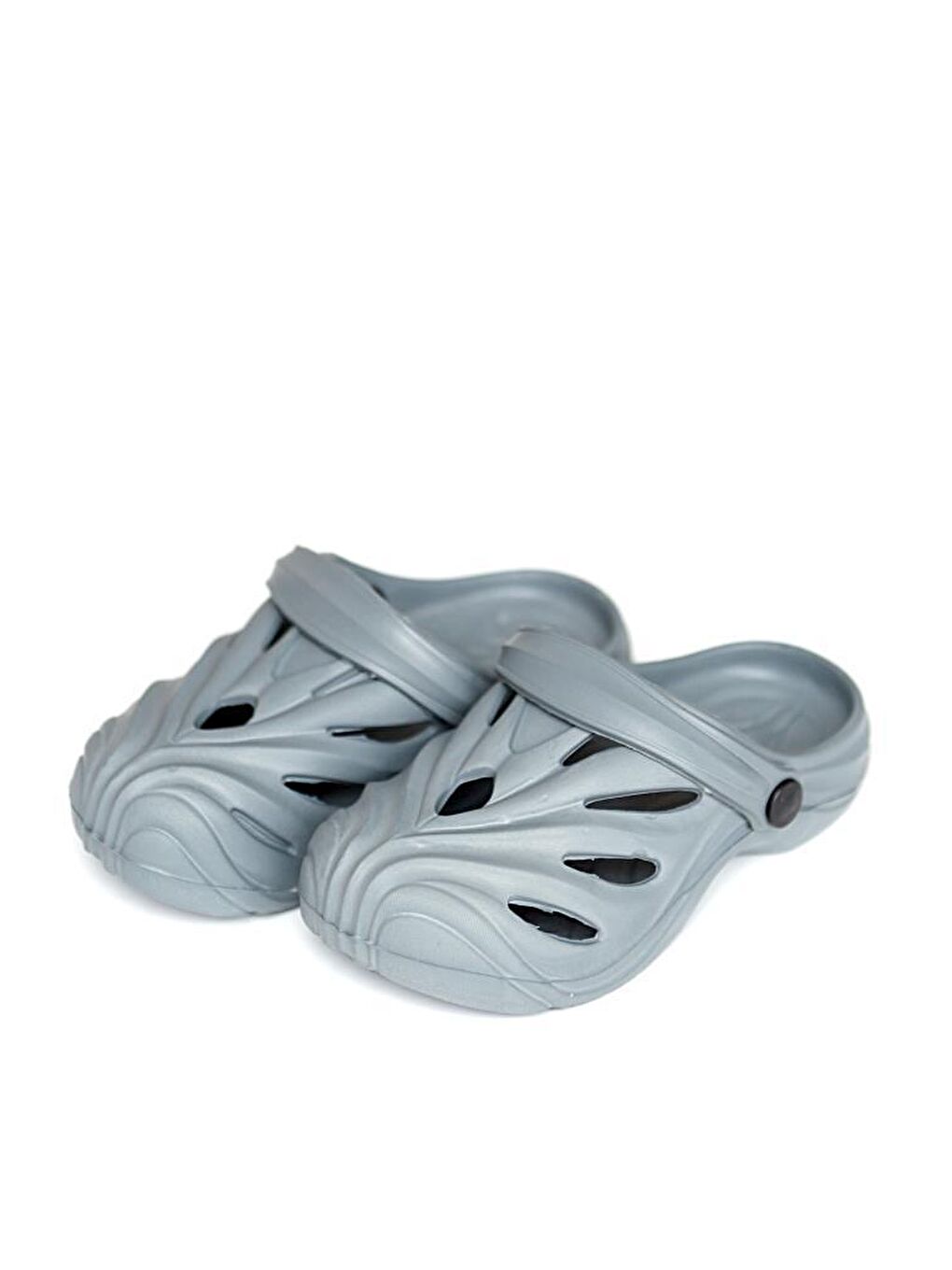 Gri Önü Kapalı EVA Çocuk Sandalet 001-98-21