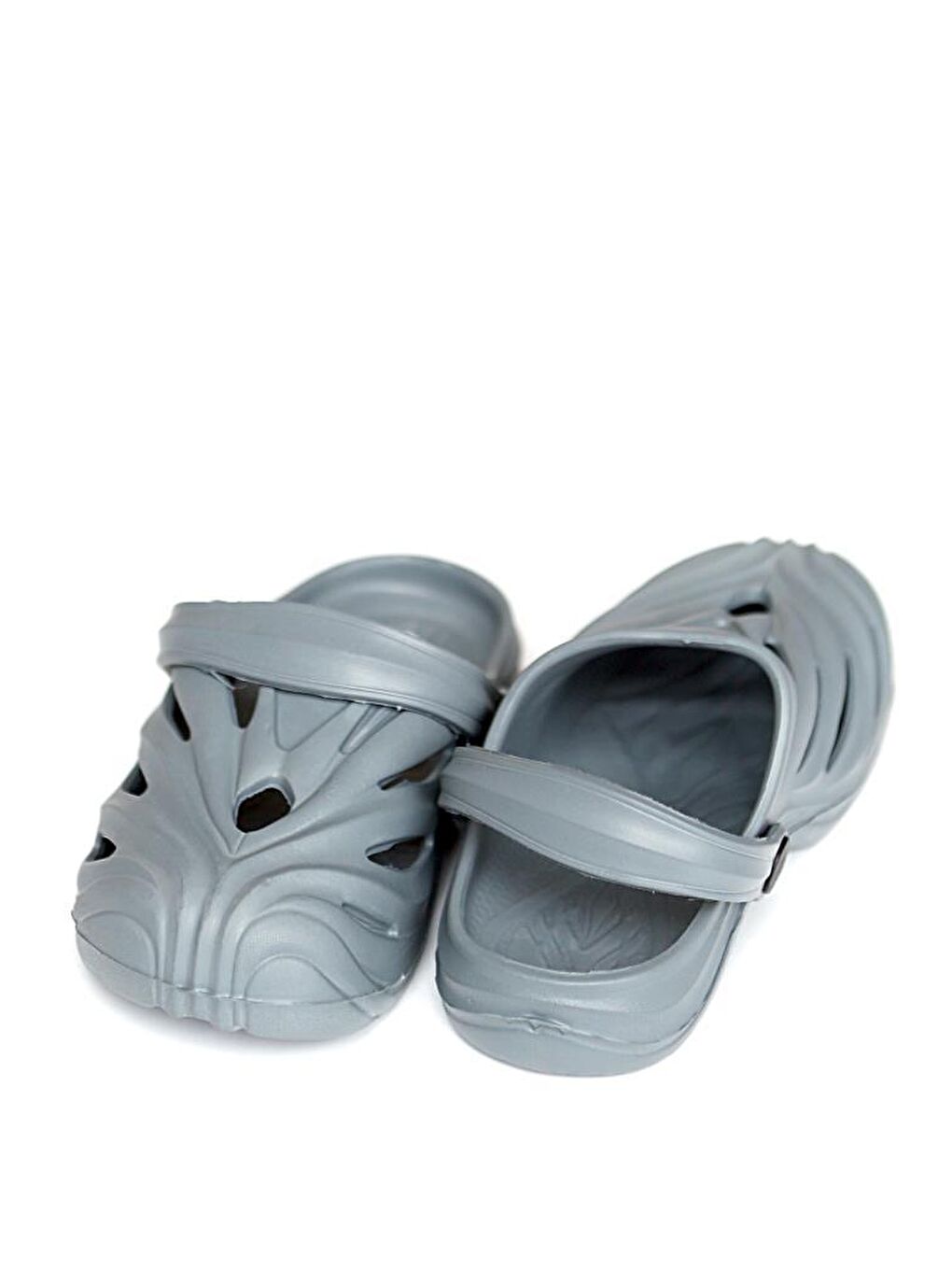 Gri Önü Kapalı EVA Çocuk Sandalet 001-98-21-1