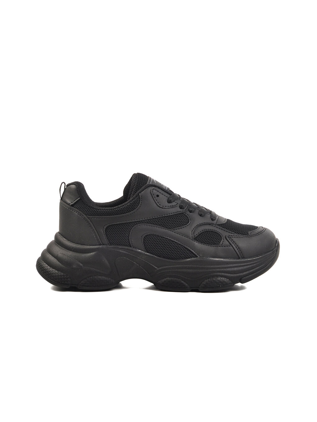 Siyah Fileli Kadın Spor Ayakkabı 164 G