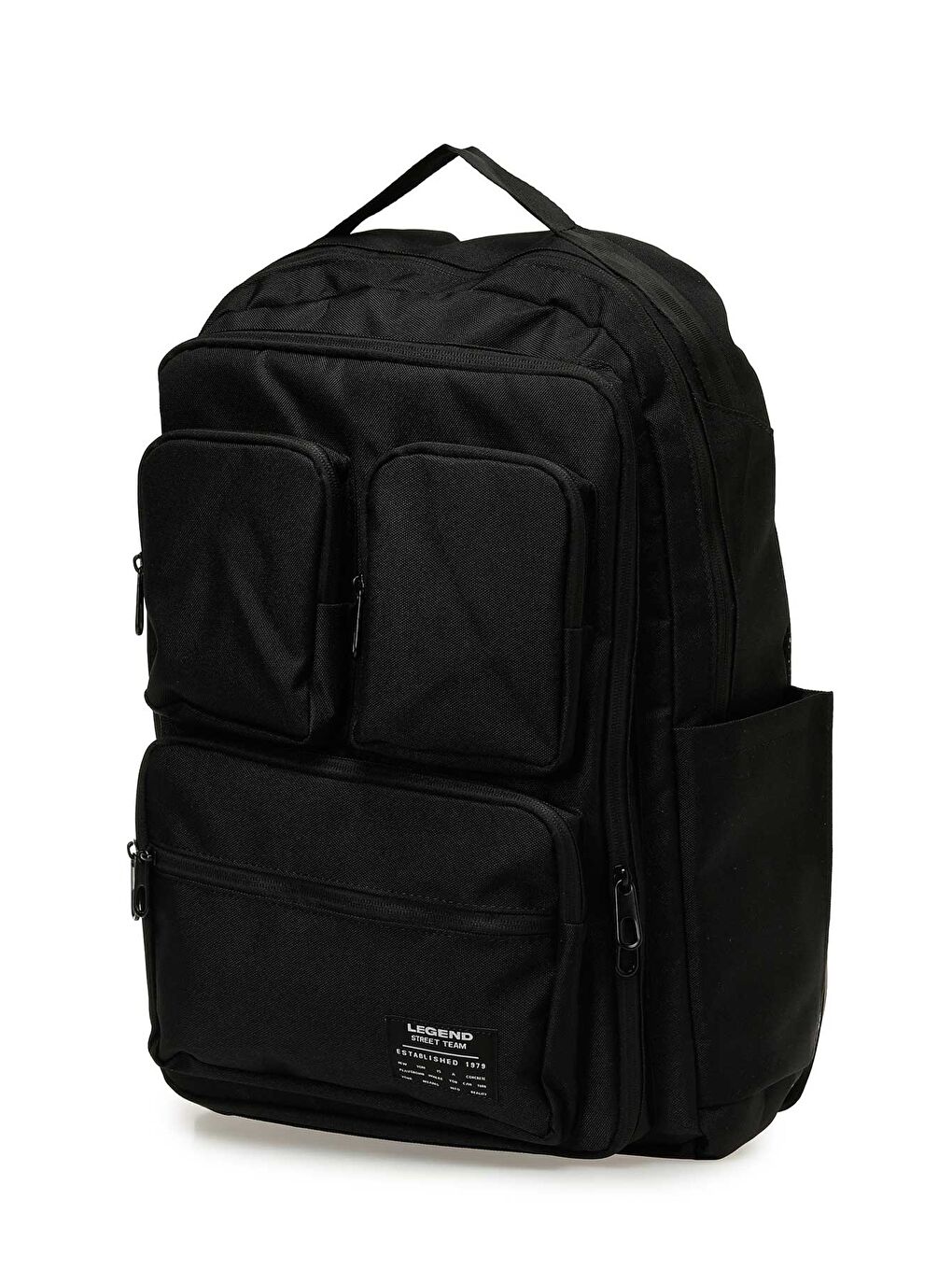 MULTI PCKET BPCK 5PR Siyah Unisex Sırt Çantası-1