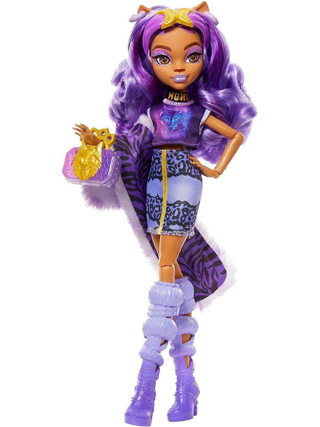 Monster High Renksiz Gizemli Arkadaşlar - Clawdeen Wolf - 1