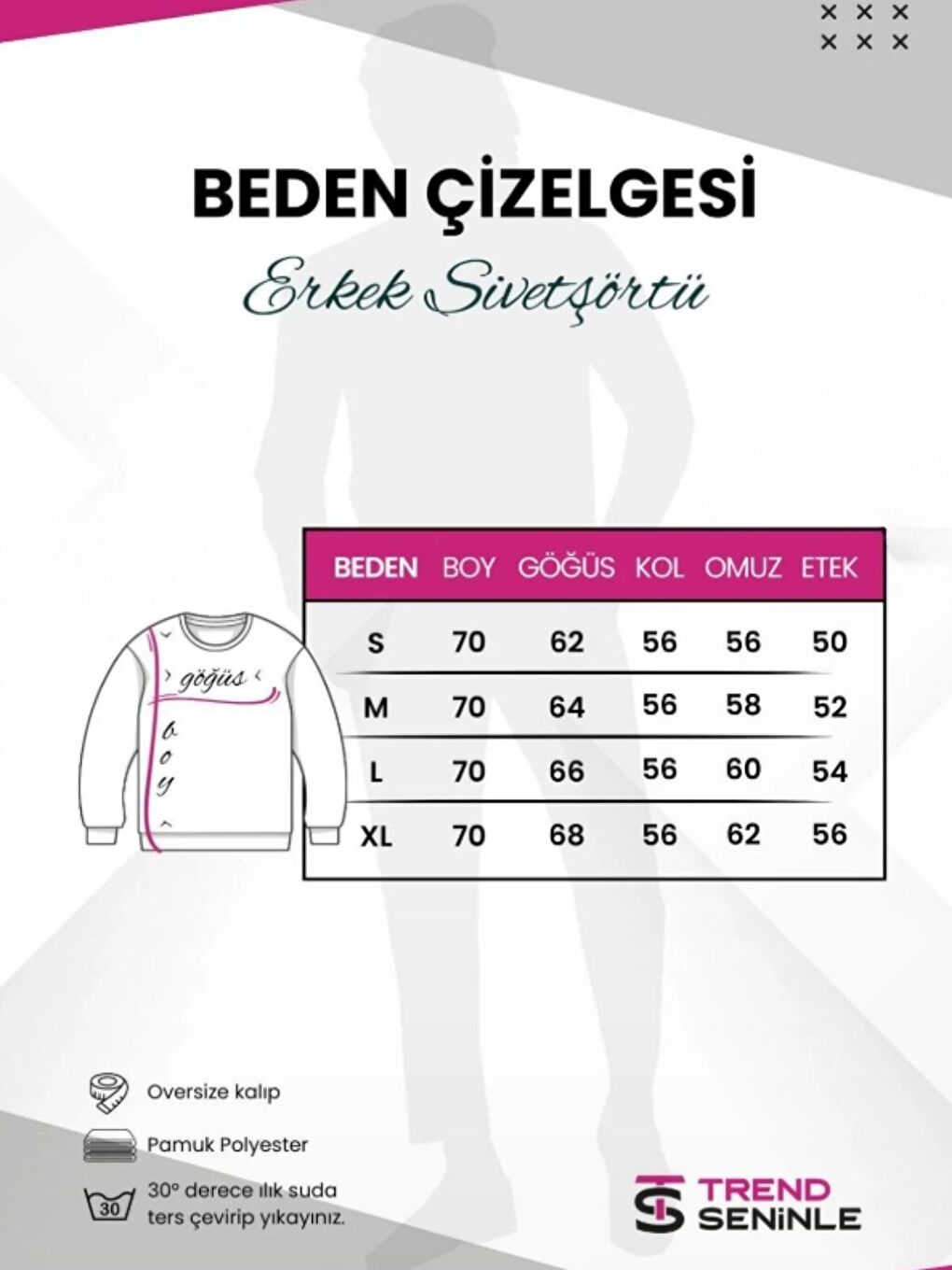 Erkek Nefti Yeşil Node Losangeles Baskılı Oversize Uzun Kollu Sweatshirt-2
