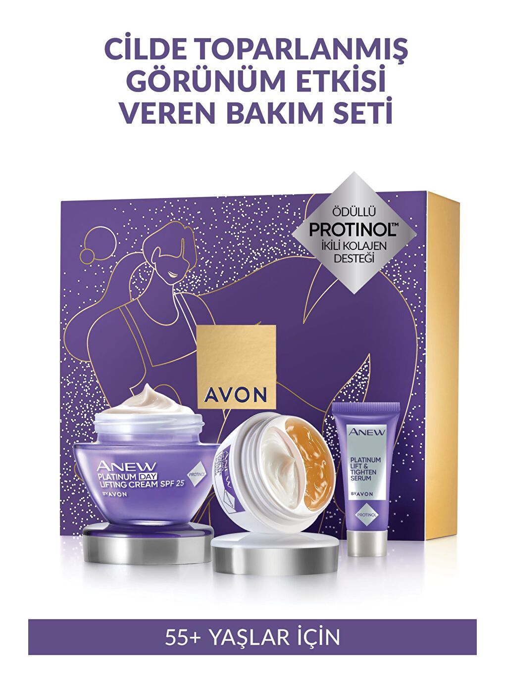 AVON Renksiz Anew Platinum Hediye Seti - 1