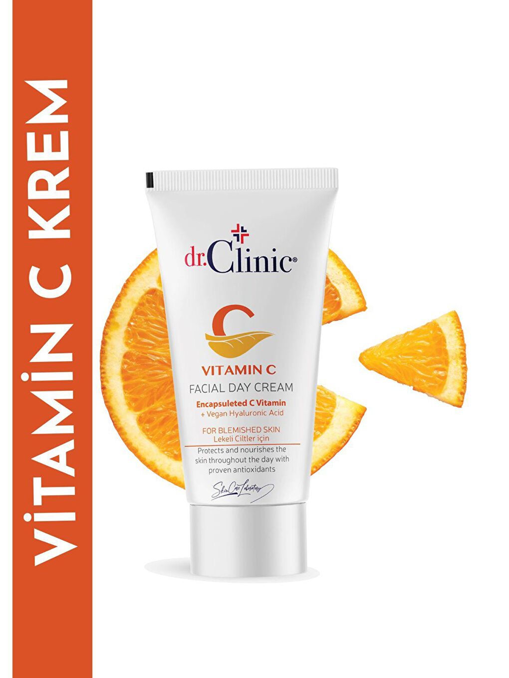 Dr. Clinic Şeffaf Lekeli Ciltler C Vitamini Kremi 50 ml