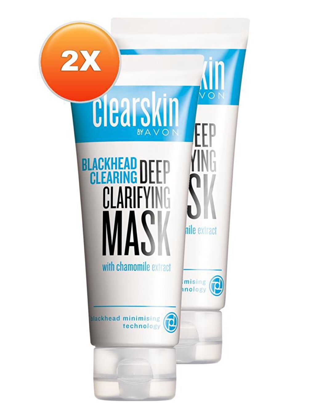 AVON Renksiz Clearskin Siyah Noktalar İçin Maske 75 Ml. İkili Set - 1