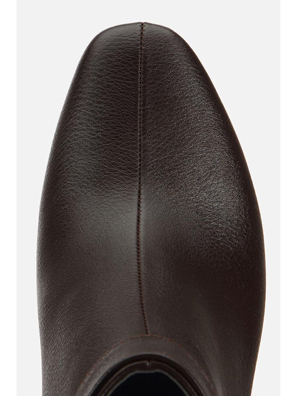 Kadın Kahverengi Kemer Detaylı Topuklu Bot-3