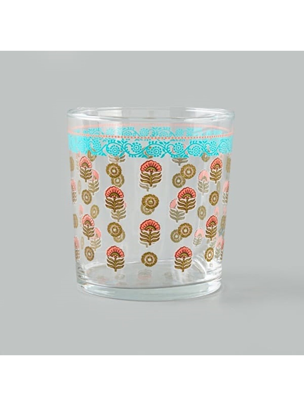 Karışık Dora 4'lü Su Bardağı Seti - Asorti - 380 Ml-2