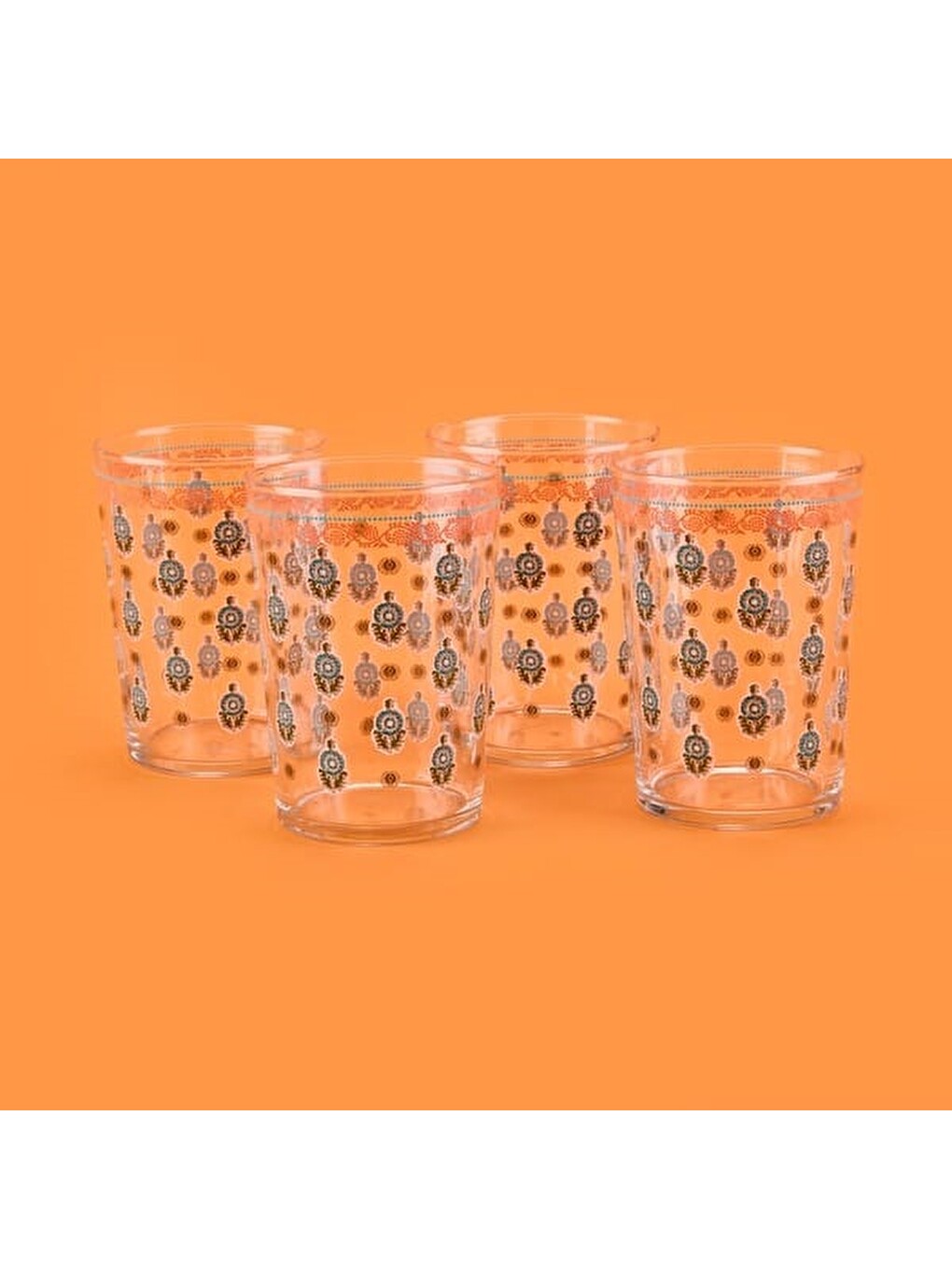 Karışık Dora 4'lü Meşrubat Bardağı Seti - Asorti - 510 Ml-2