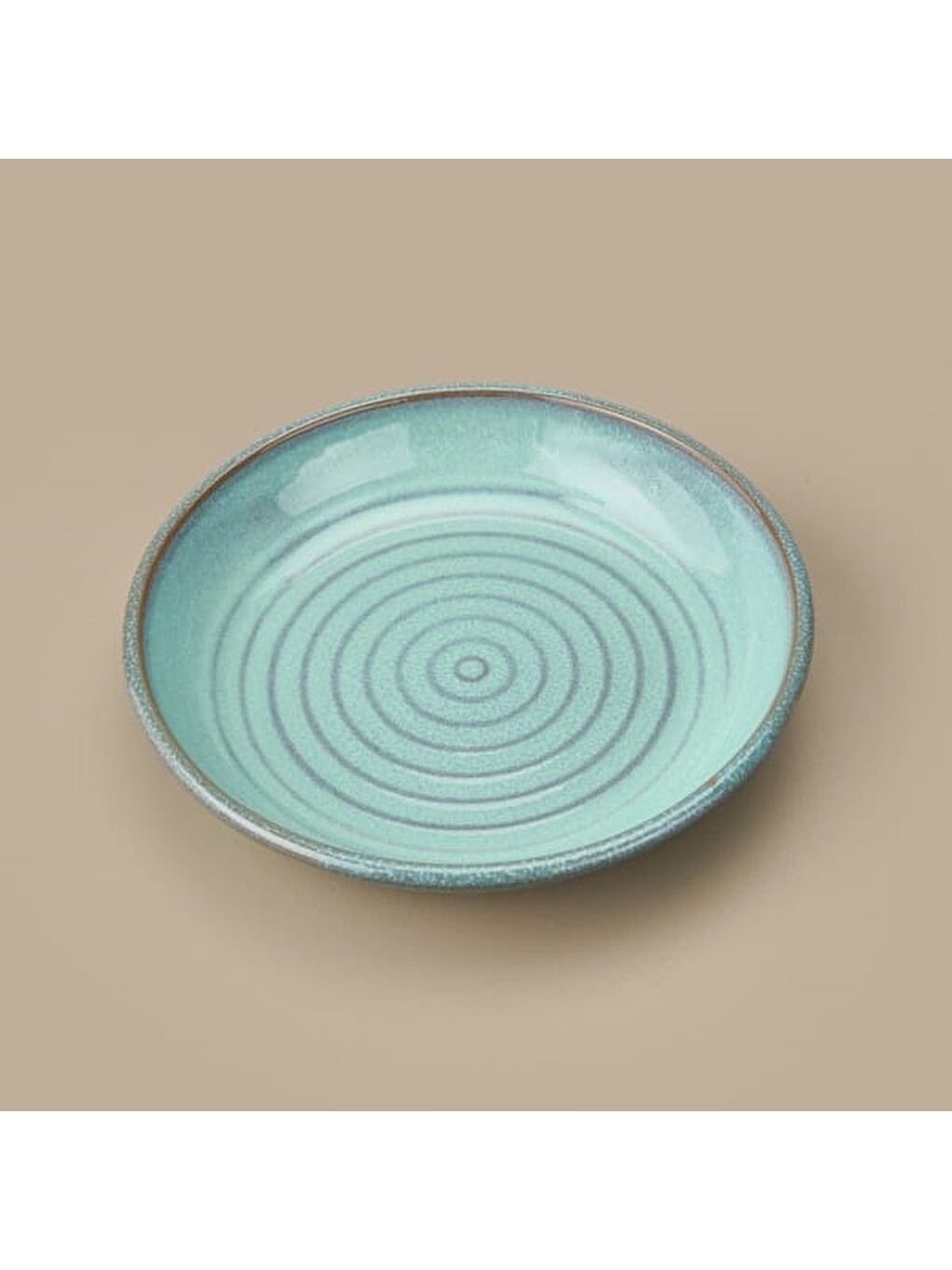 Zest Çukur Tabak - Yeşil - 21 Cm