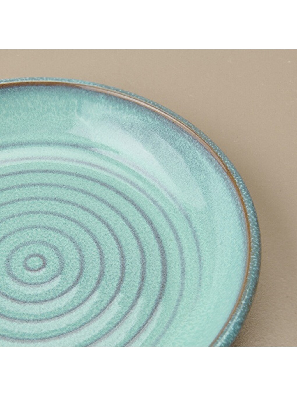 Zest Çukur Tabak - Yeşil - 21 Cm-3