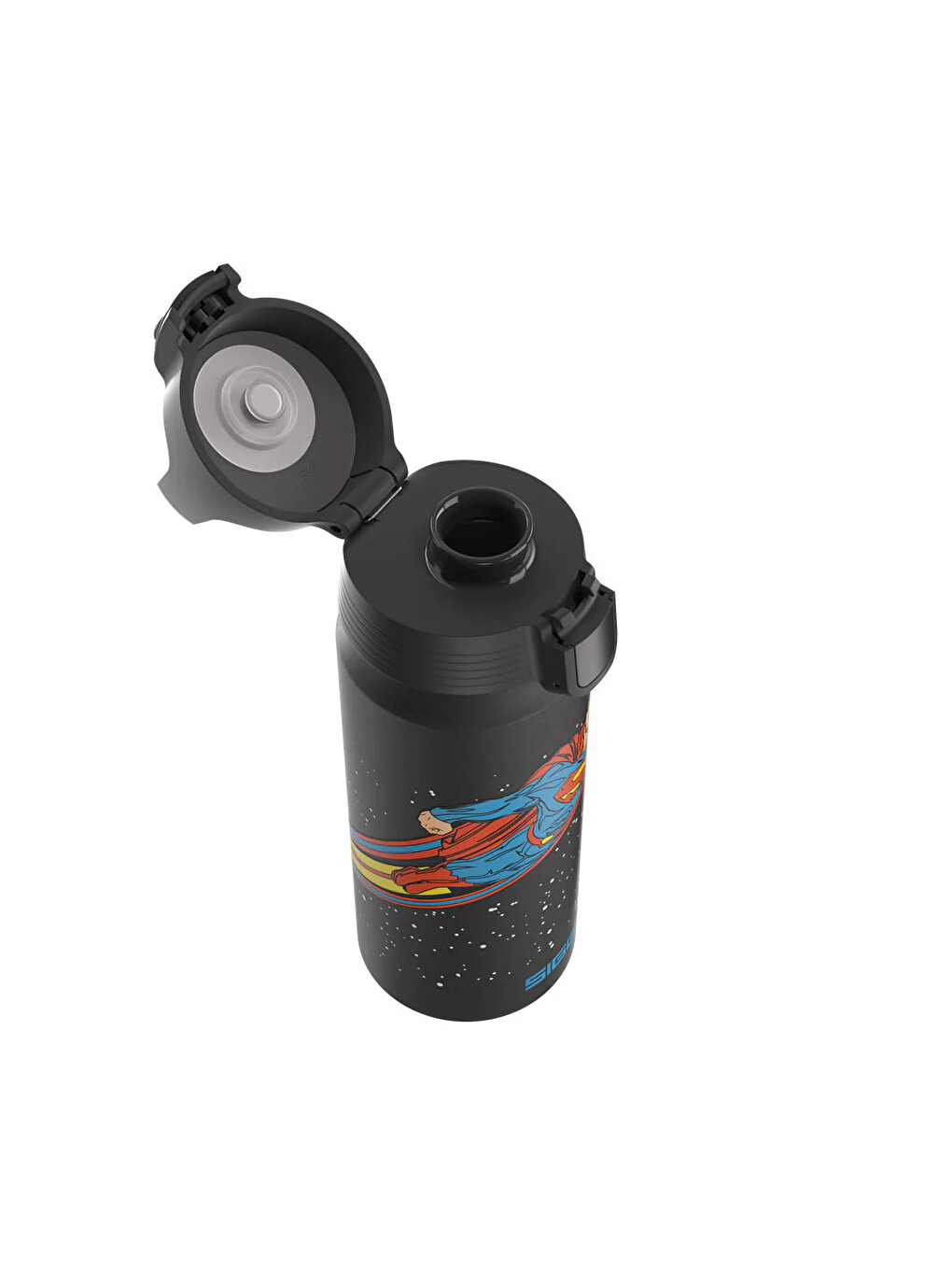 Wmb One Superman Black Çocuk Matarası 600ml 6189.80-1