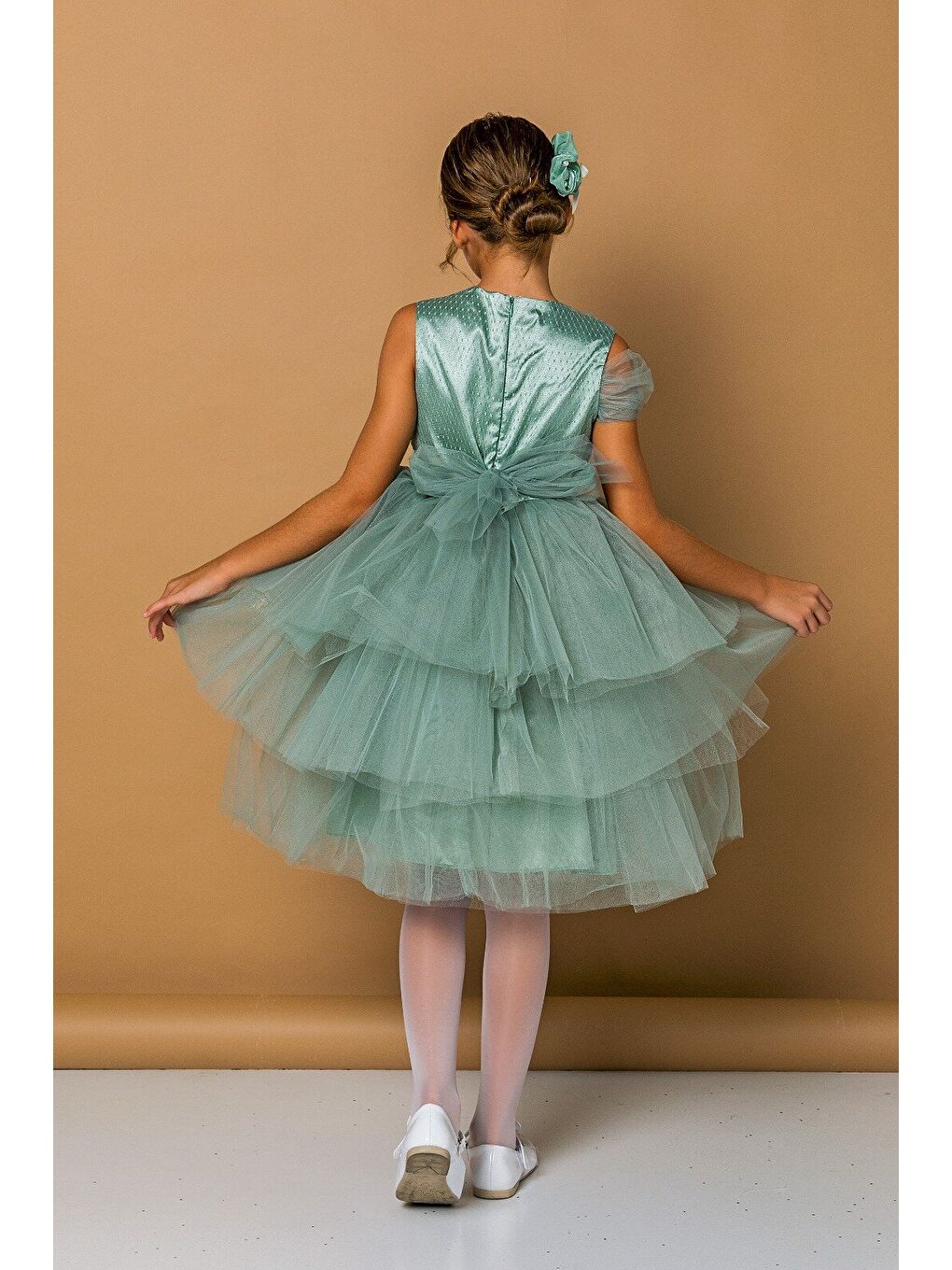 Haki Kız Çocuk Abiye-1