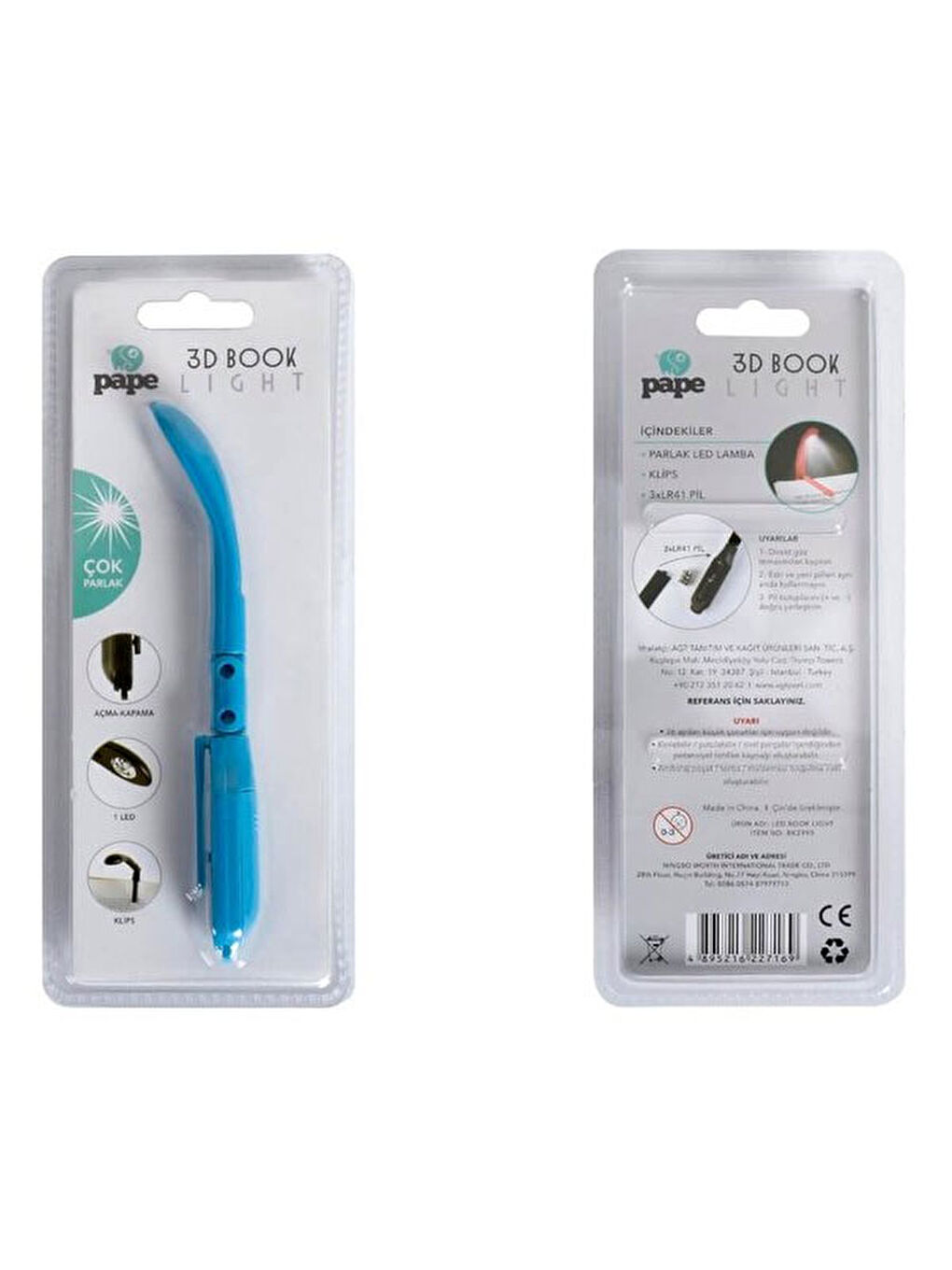 Led Book Light Kitap Okuma Işığı-2
