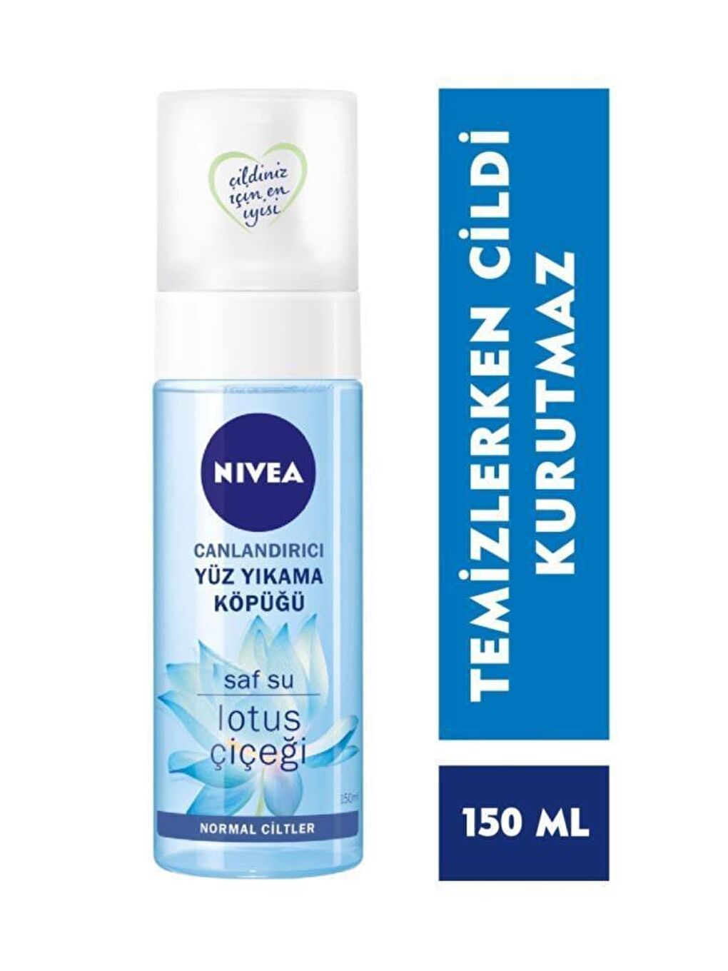 NIVEA Yüz Yıkama Köpüğü Canlandırıcı, Normal Ciltler 2X150 ml Forever Yüz Temizleme Cihazı - 1