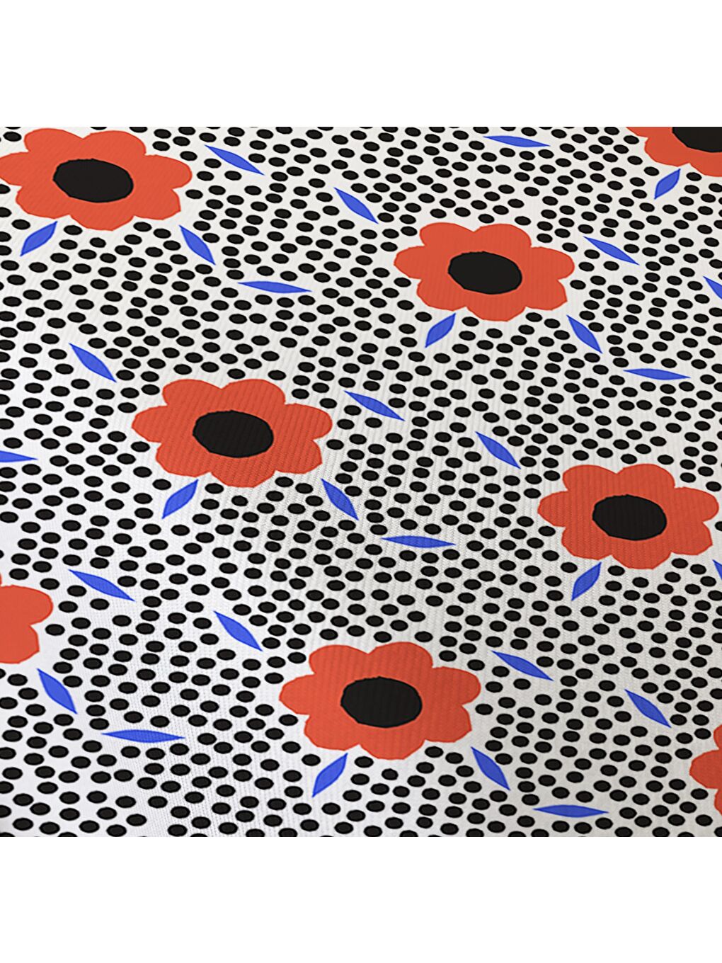 Karışık Çiçek Desenli Baskılı Tek Kişilik Lastikli Çarşaf Seti-2