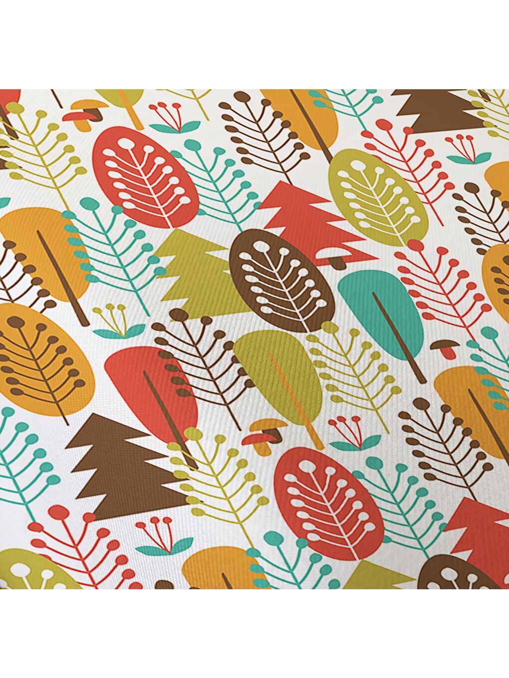 Karışık Renkli Desenli Baskılı Tek Kişilik Lastikli Çarşaf Seti-2