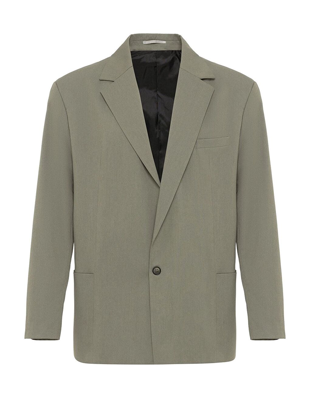 VAMOSCLO Haki Oversize Blazer Ceket