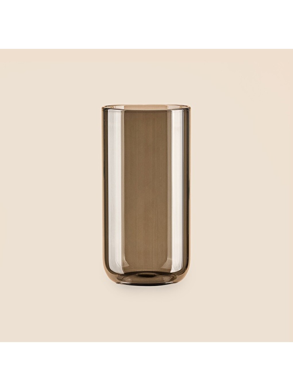 Karışık 4'lü Cam Bardak - Füme - 460 Ml-1