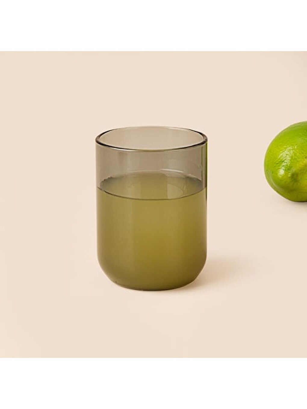 Karışık 4'lü Cam Bardak - Füme - 290 ml-1