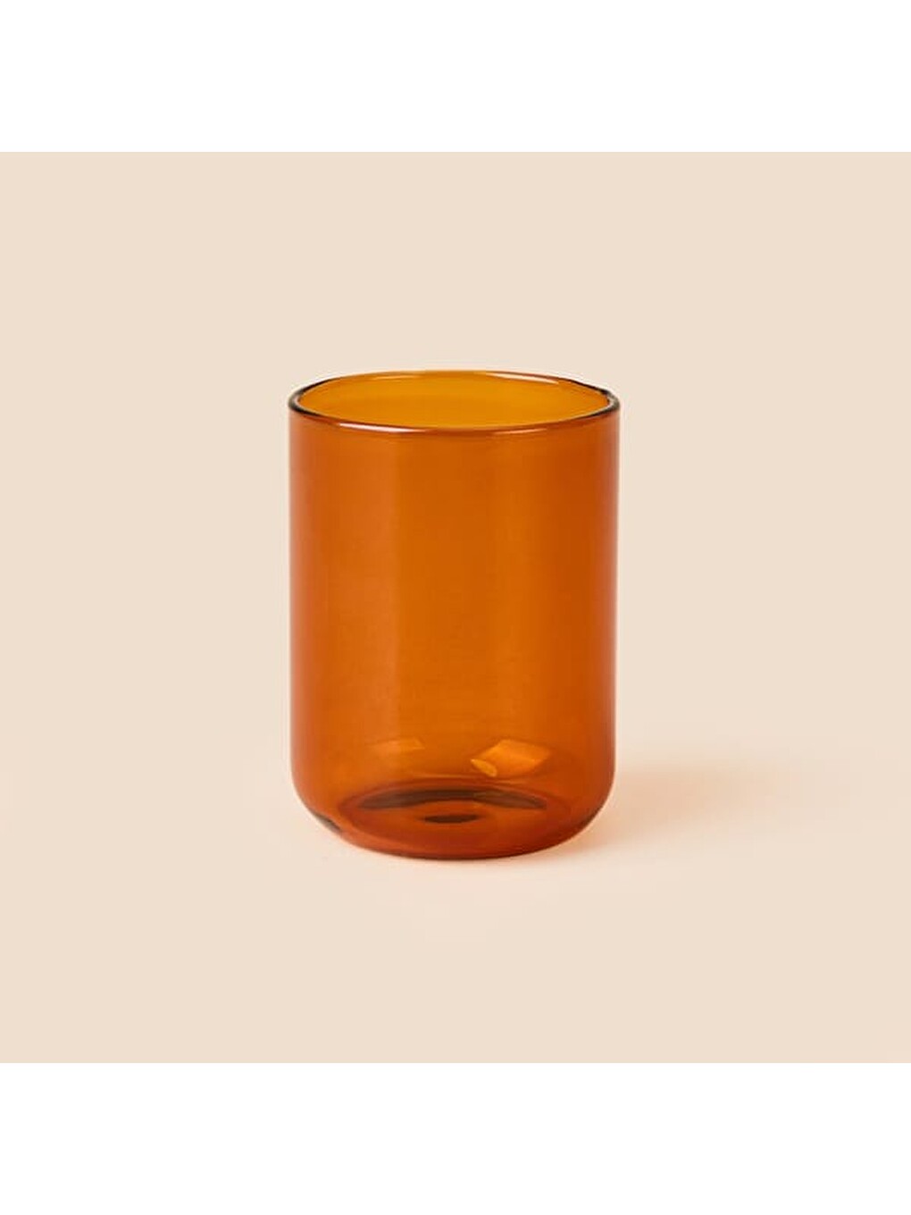 Sarı 4'lü Cam Bardak - Amber - 290 Ml-2