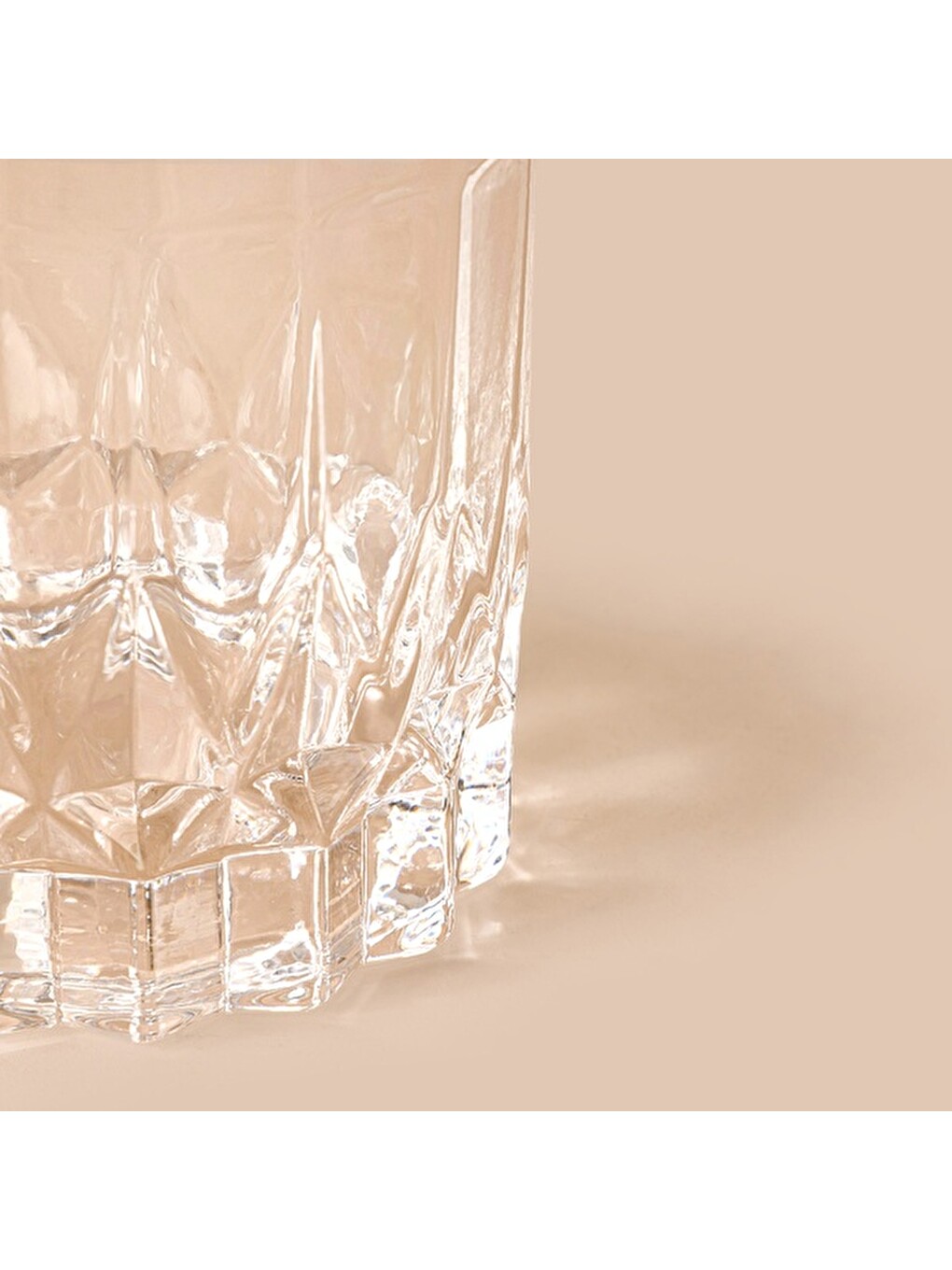 Renksiz Cansu Silindir Bardak - Şeffaf - 300 Ml-2