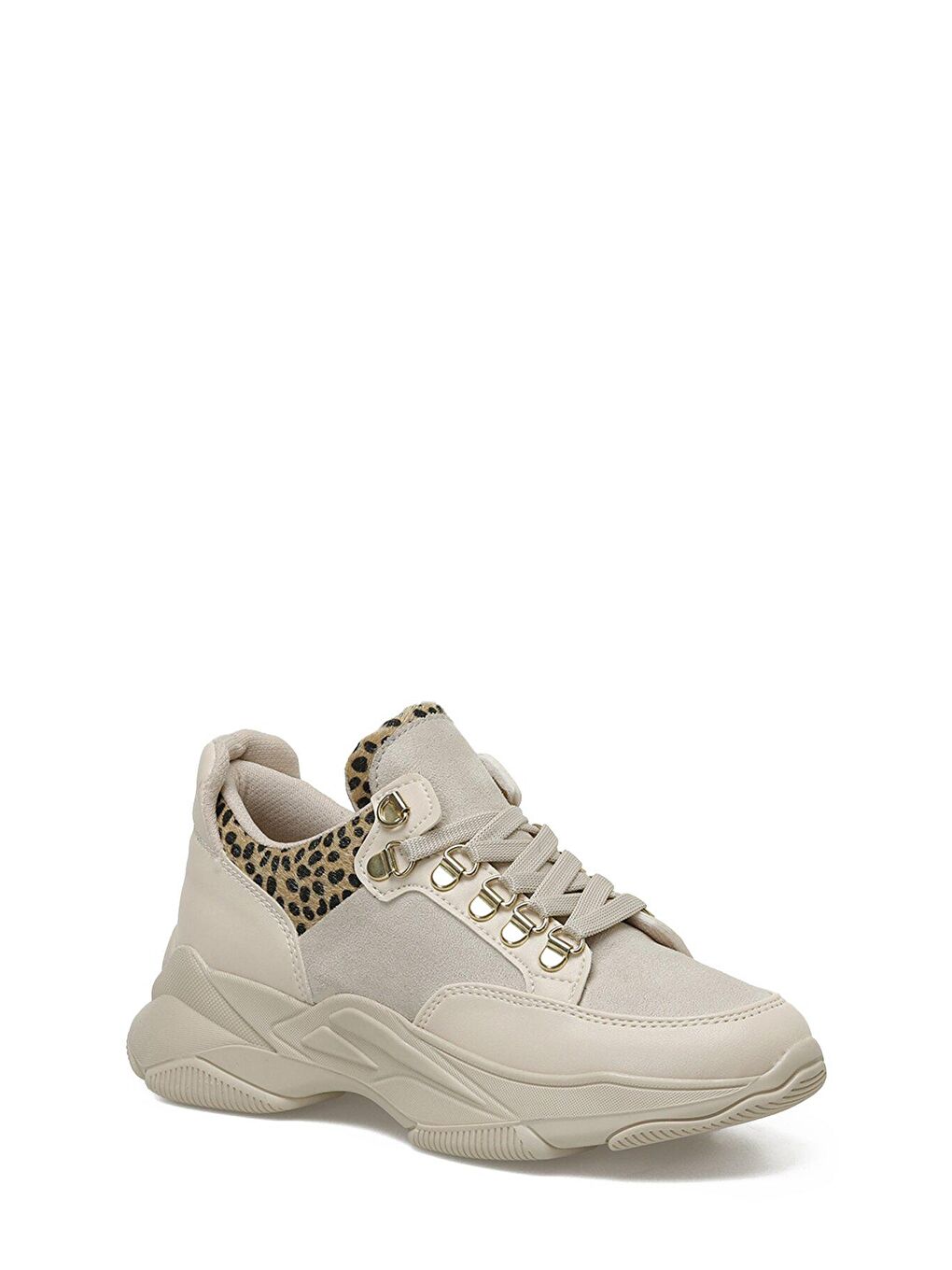 Karışık DONKA 3PR Bej Kadın Sneaker-1