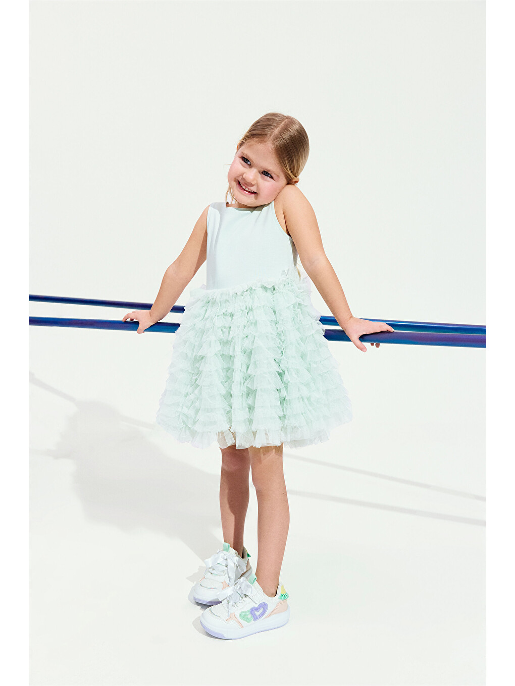 Tracy Işıklı Kız Bebek Beyaz Sneaker-1