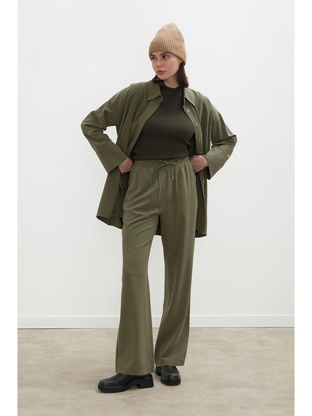 Premium Pantolon Haki