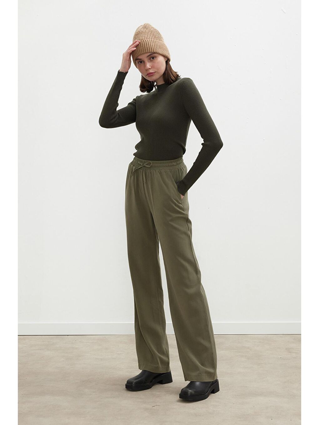 Premium Pantolon Haki-3