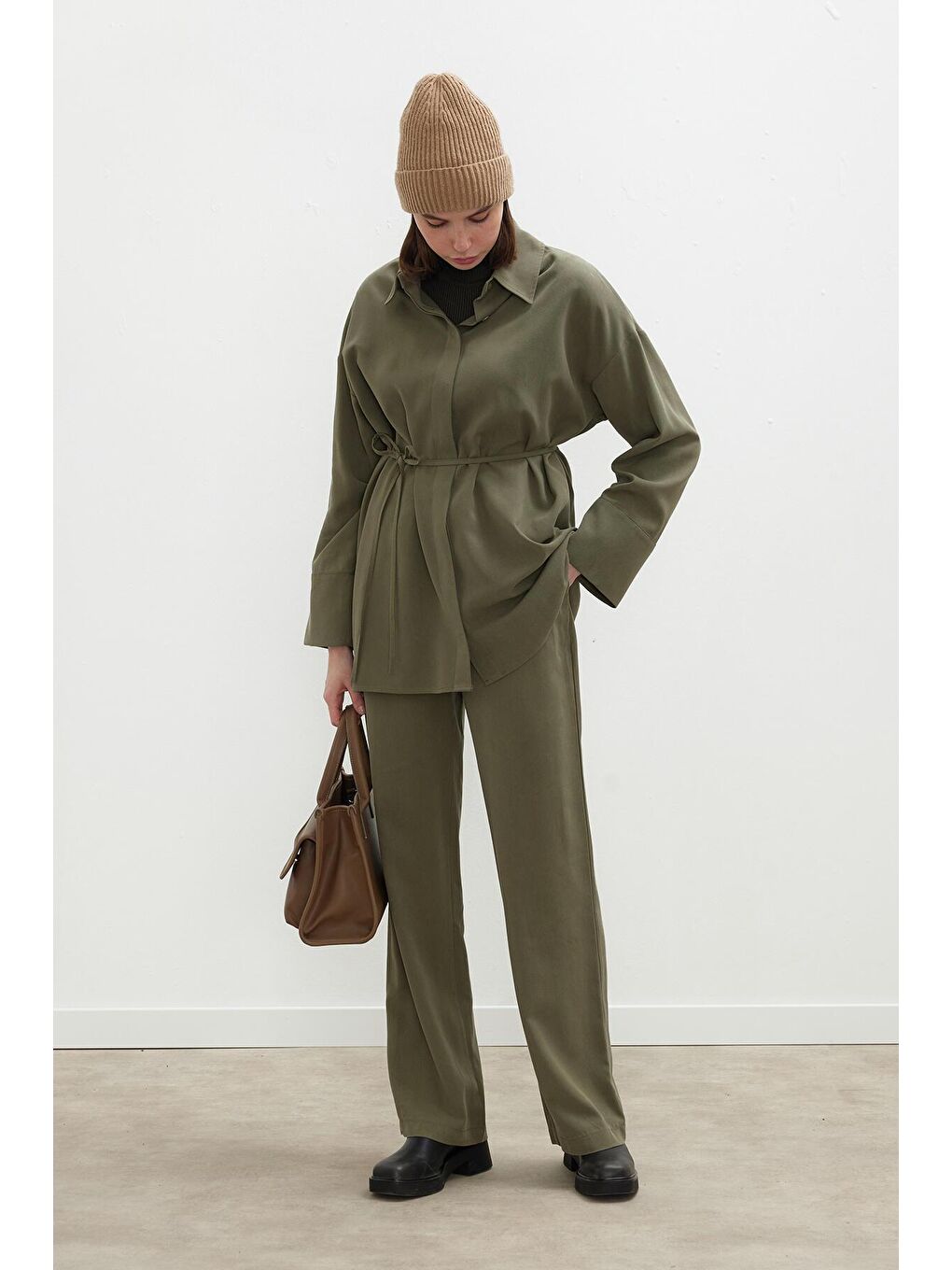 Premium Pantolon Haki-4