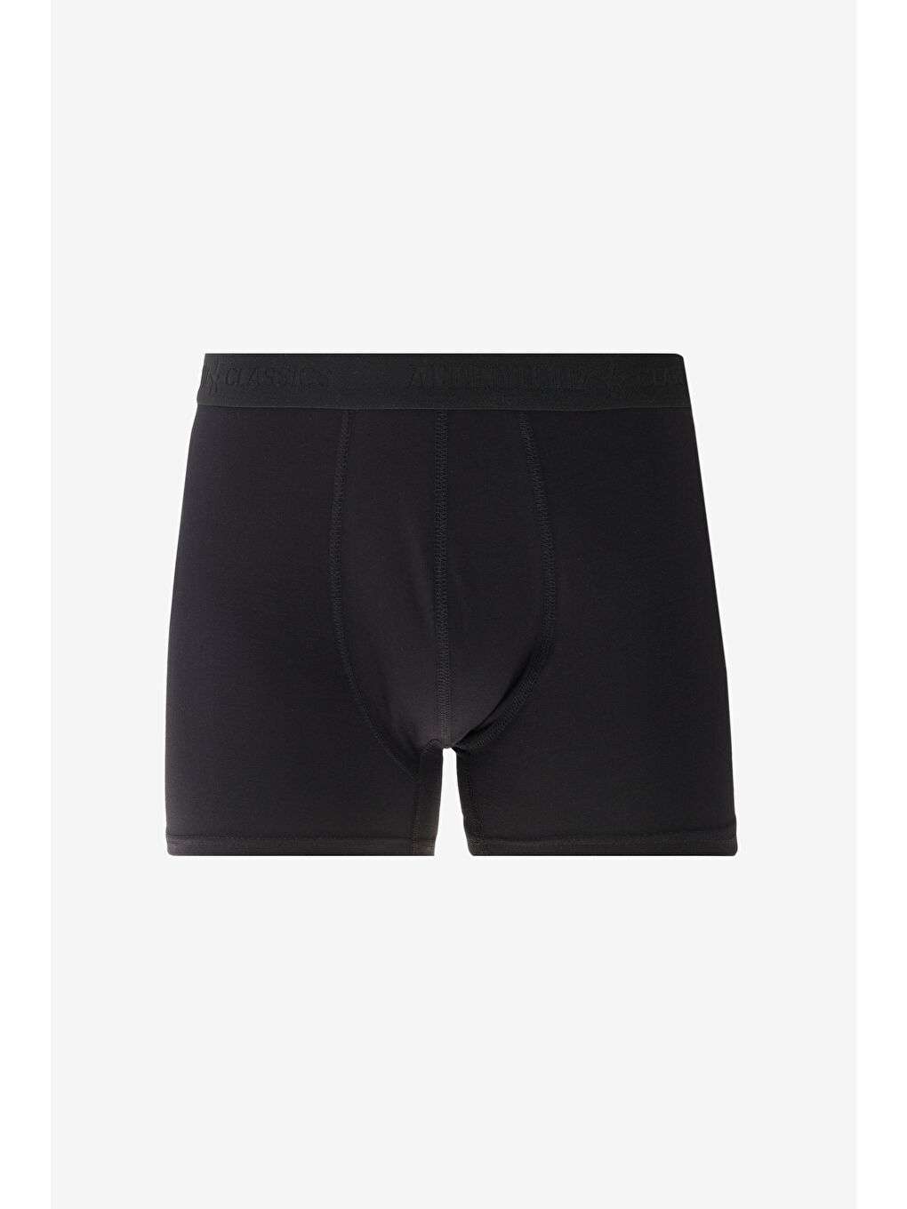 Erkek Siyah-Gri Premium Pamuklu 2'li Paket Esnek Boxer-2