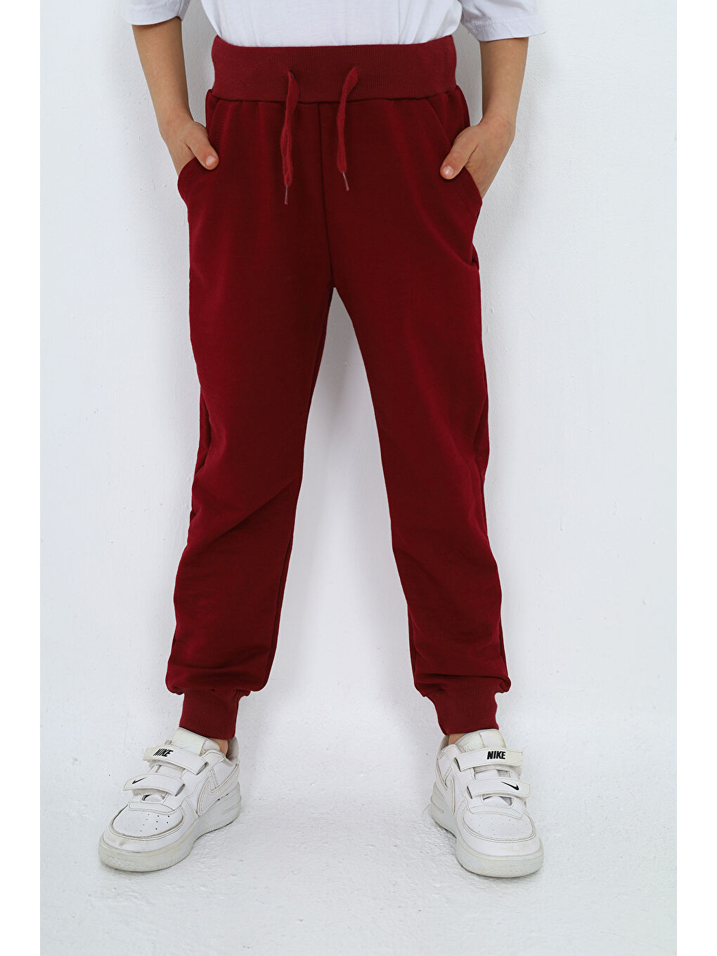 Toontoykids Bordo Unisex Çocuk Eşofman Alt