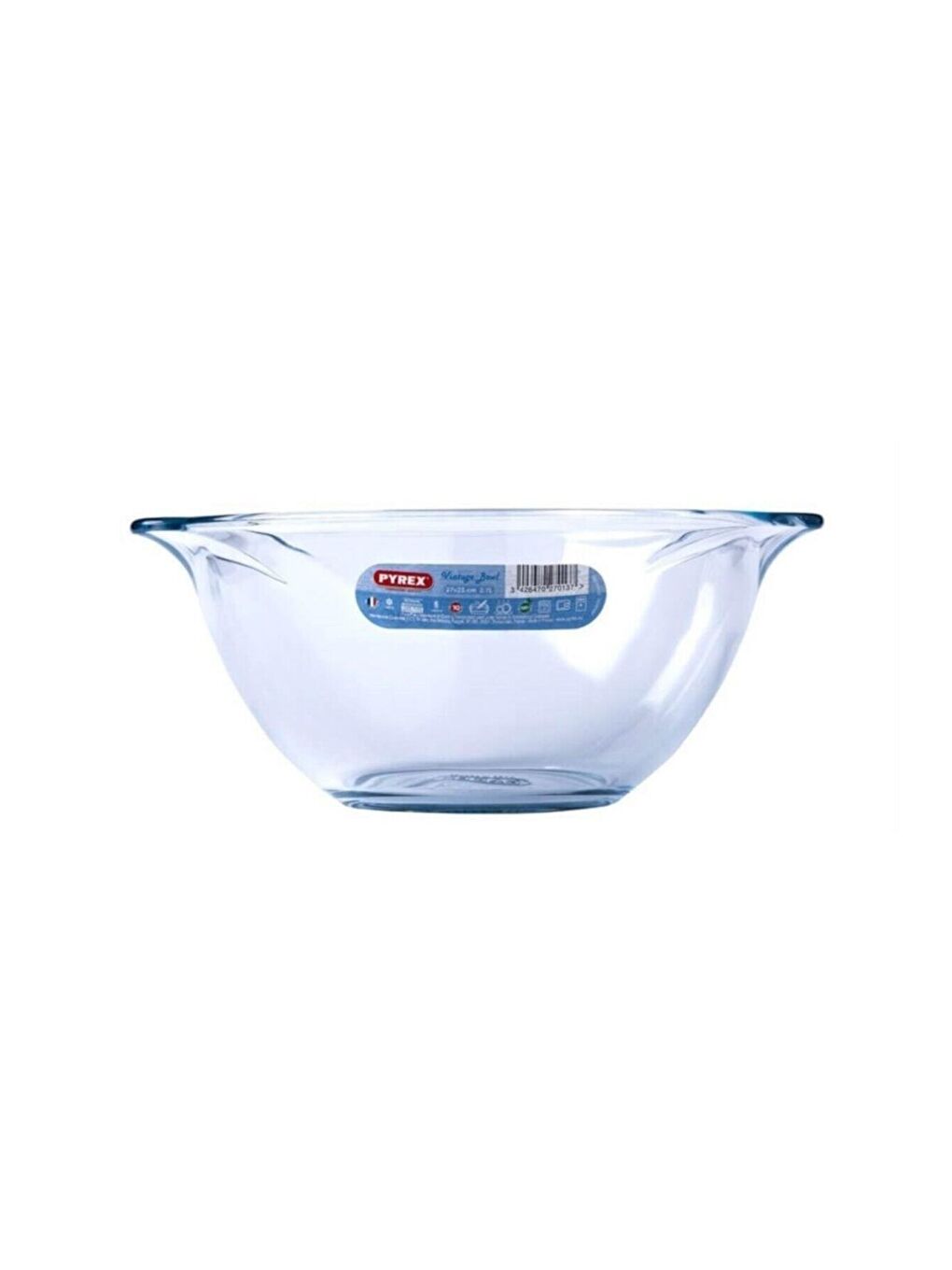 Pyrex Şeffaf Vintage Kase 2.8 Lt