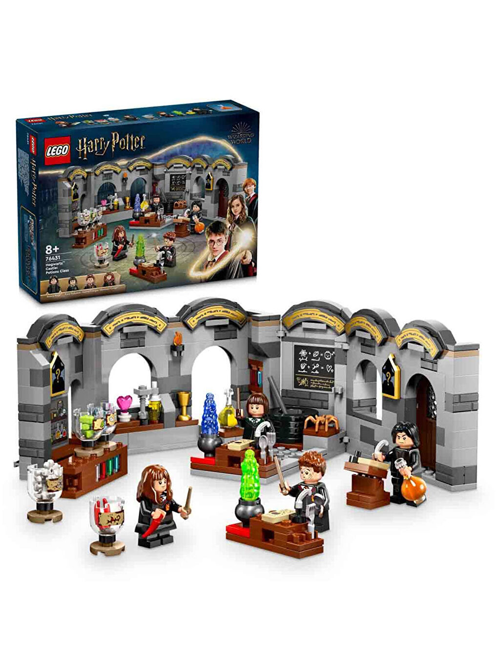 Lego Renksiz Harry Potter Hogwarts Şatosu İksir Dersi 76431