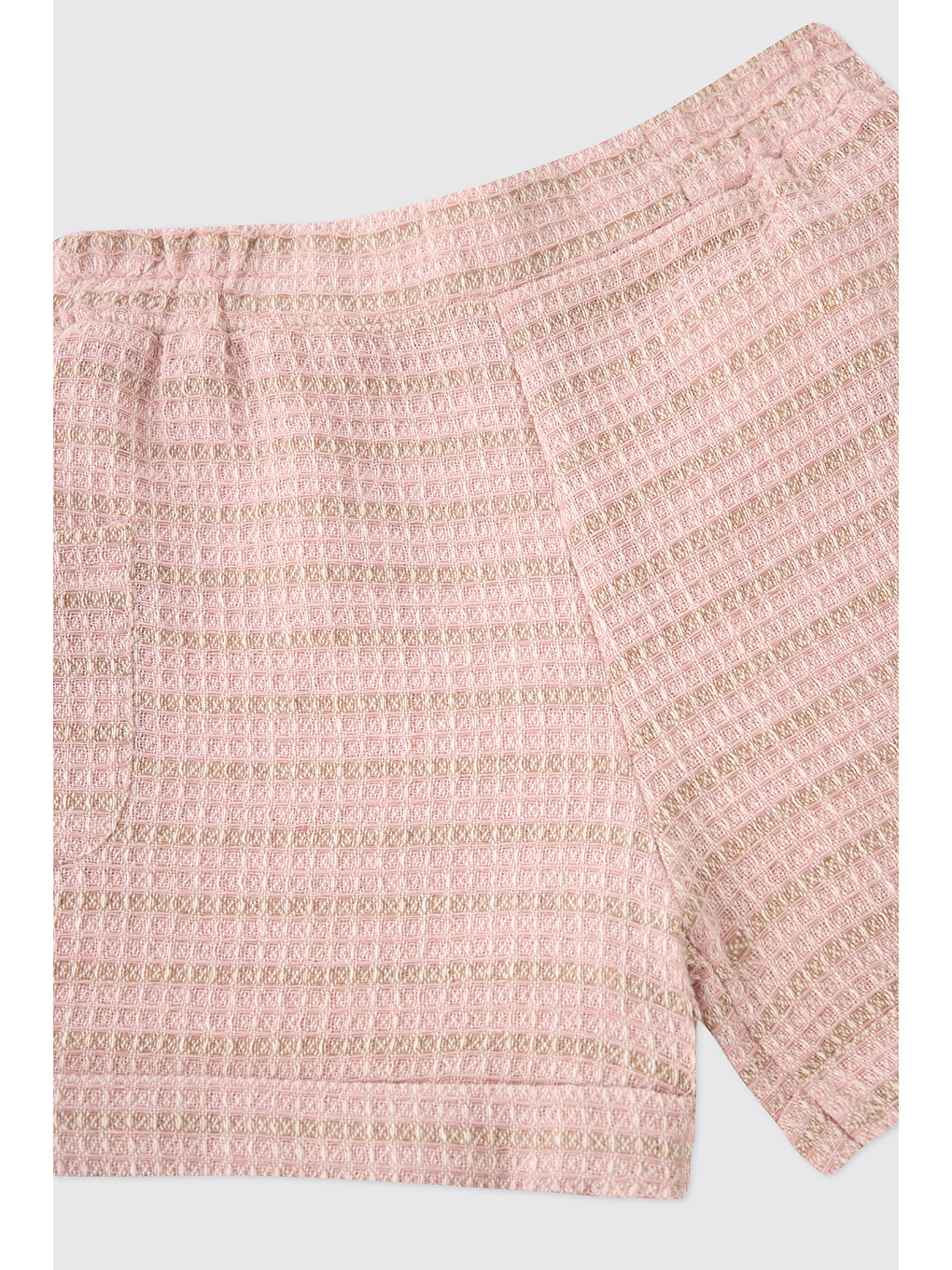 Pembe Kız Çocuk Pudra Şort-2