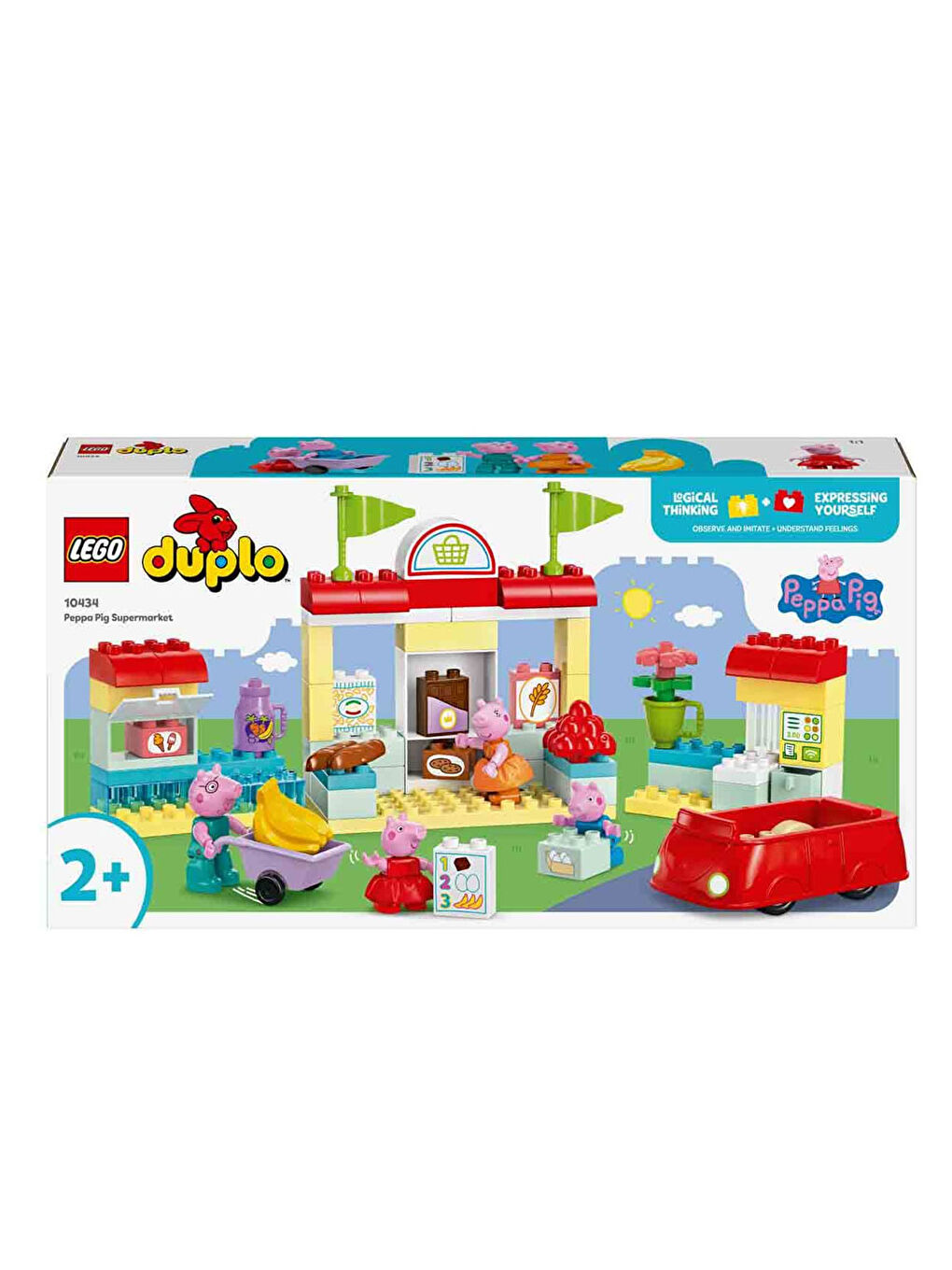 Lego Renksiz DUPLO Peppa Pig Süpermarket Oyuncağı 10434 - 4