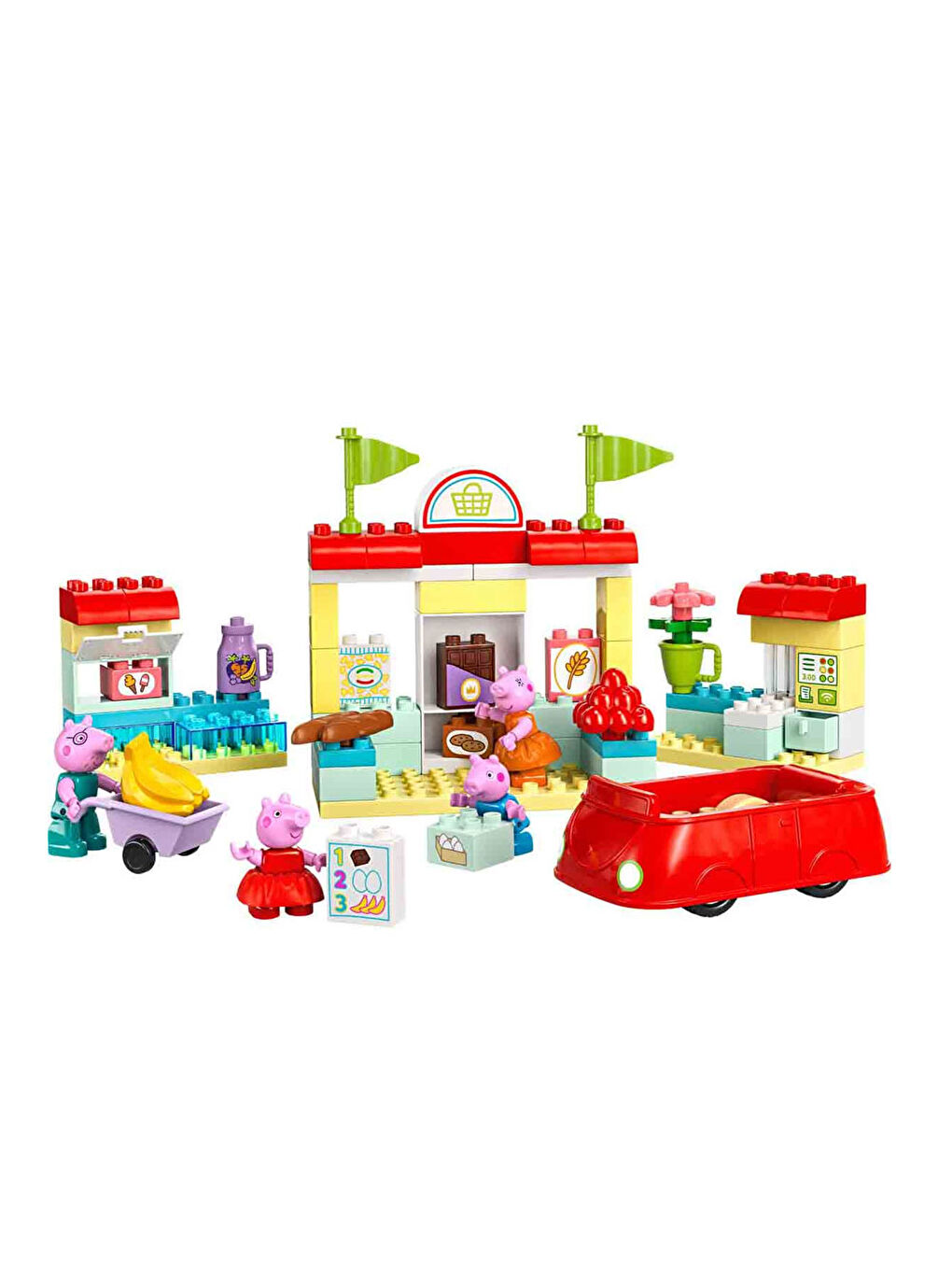 Lego Renksiz DUPLO Peppa Pig Süpermarket Oyuncağı 10434 - 5