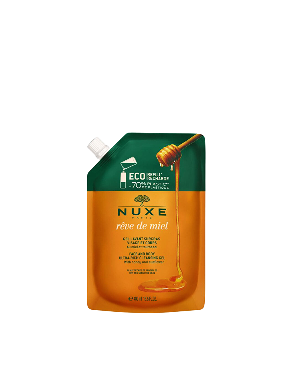 Nuxe Renksiz Reve De Miel Eco Refil Clean Gel 400 ml