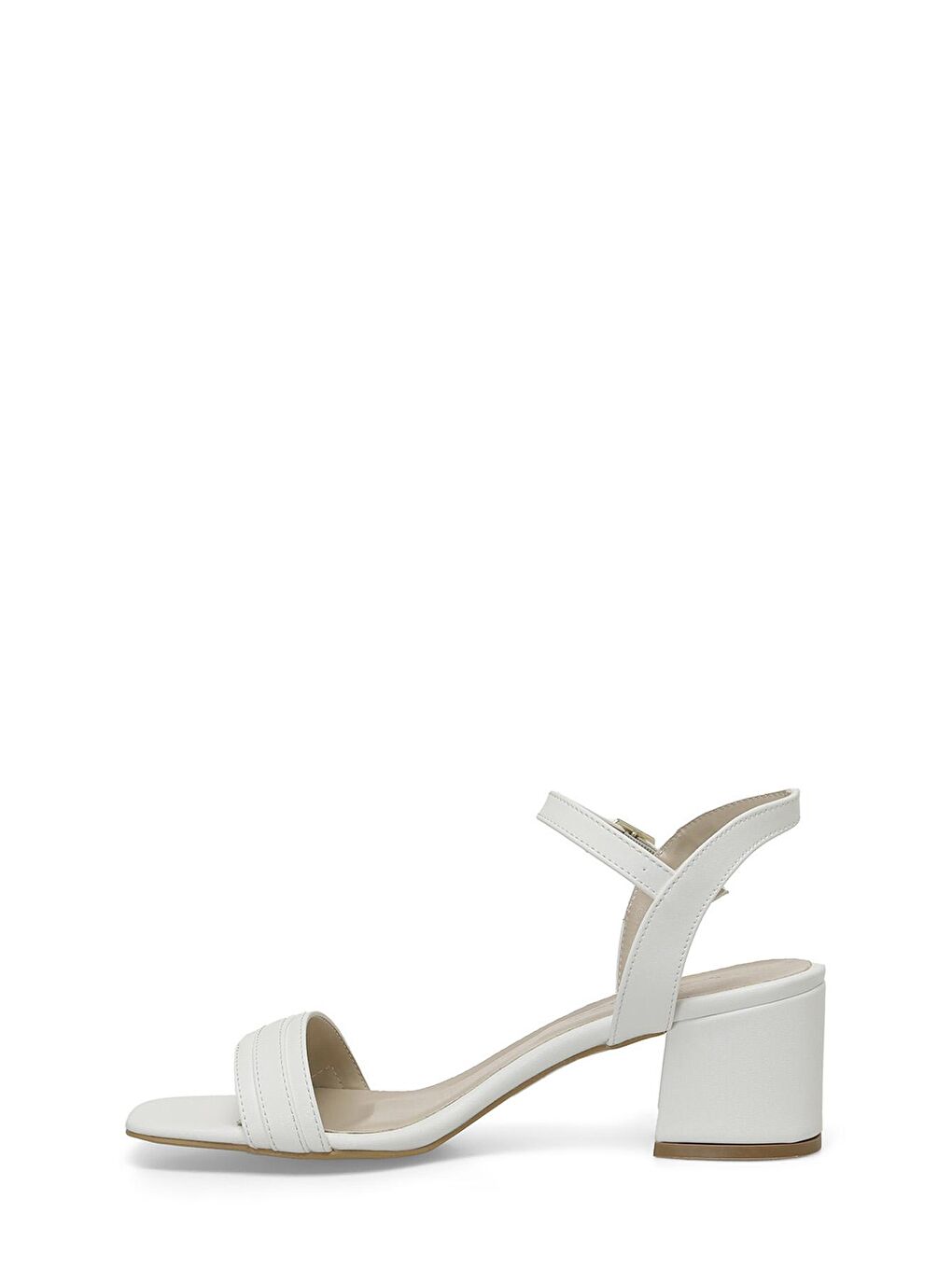 CHERRY 4FX Beyaz Kadın Topuklu Sandalet-2
