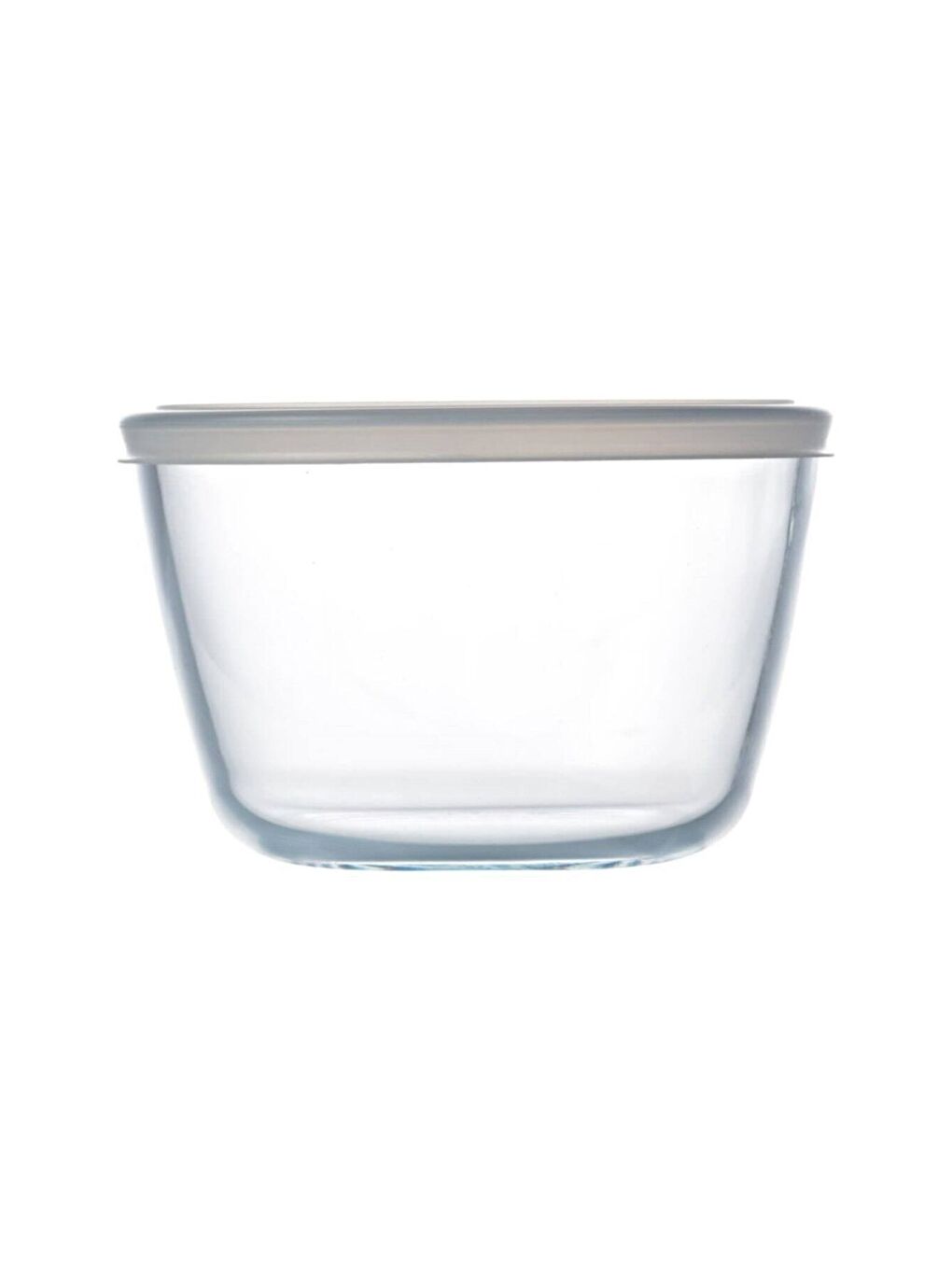 Pyrex Şeffaf Yuvarlak Kapaklı Saklama Kabı 1,1 Lt - 1