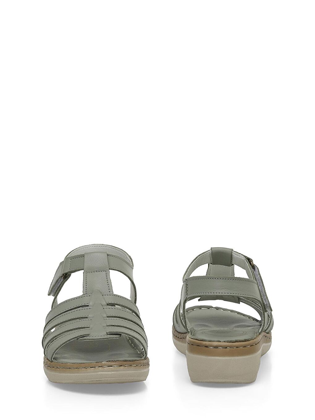 105127.Z4FX Su Yeşili Kadın Comfort Sandalet-4