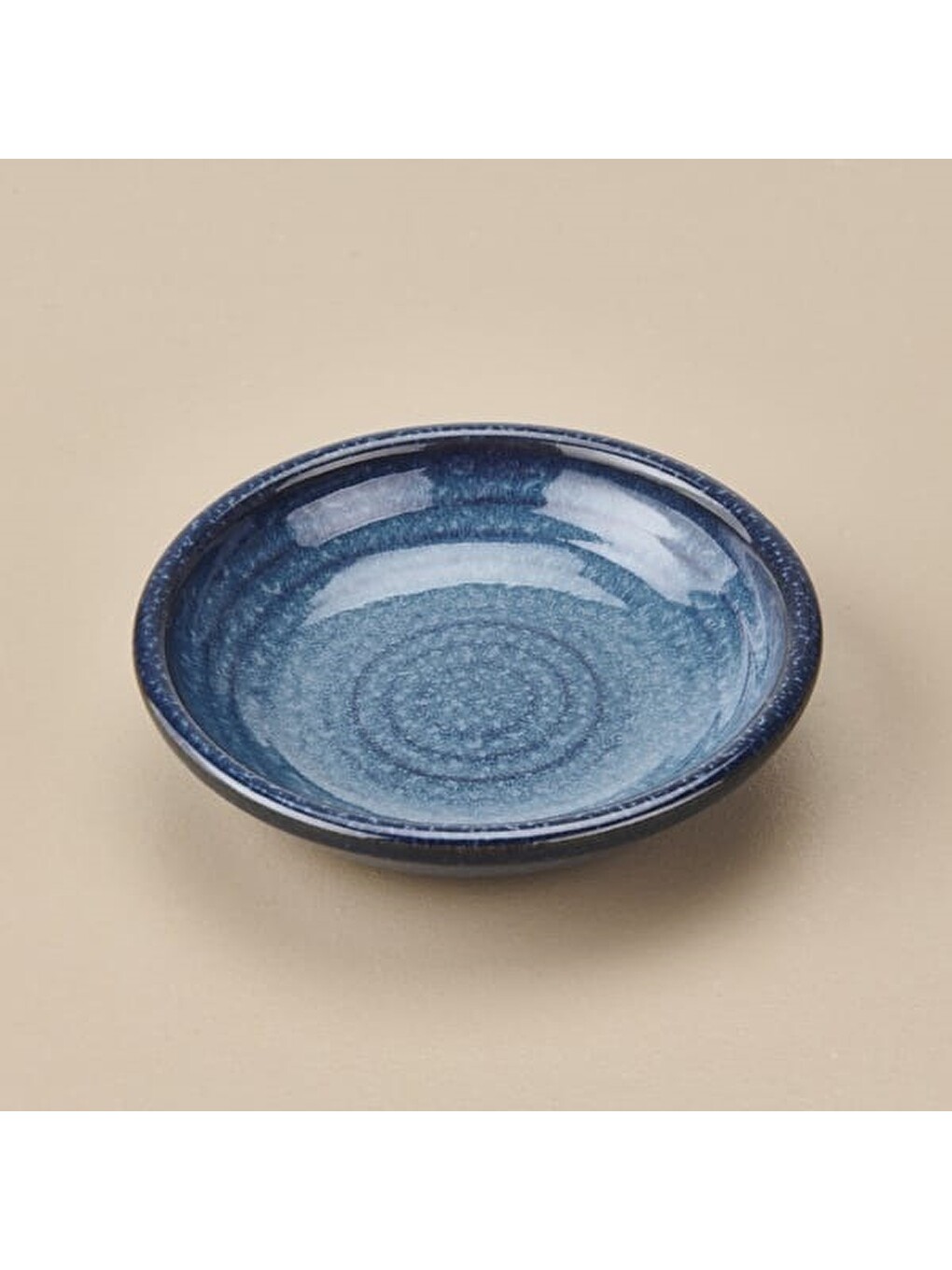 Zest Çukur Tabak - Mavi - 13 Cm