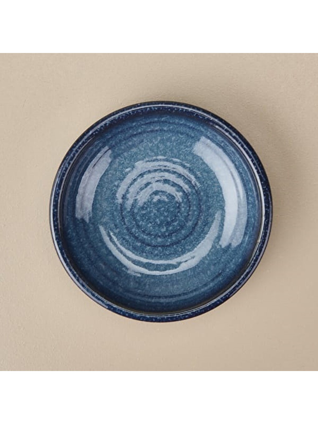 Zest Çukur Tabak - Mavi - 13 Cm-2