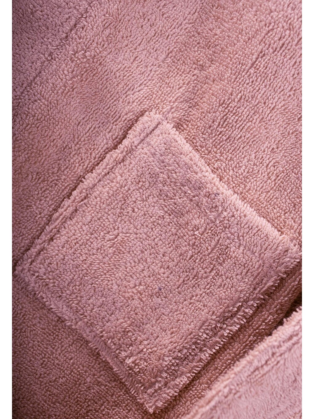 Pembe Çocuk Bornoz 2-9 Yaş Pudra-2
