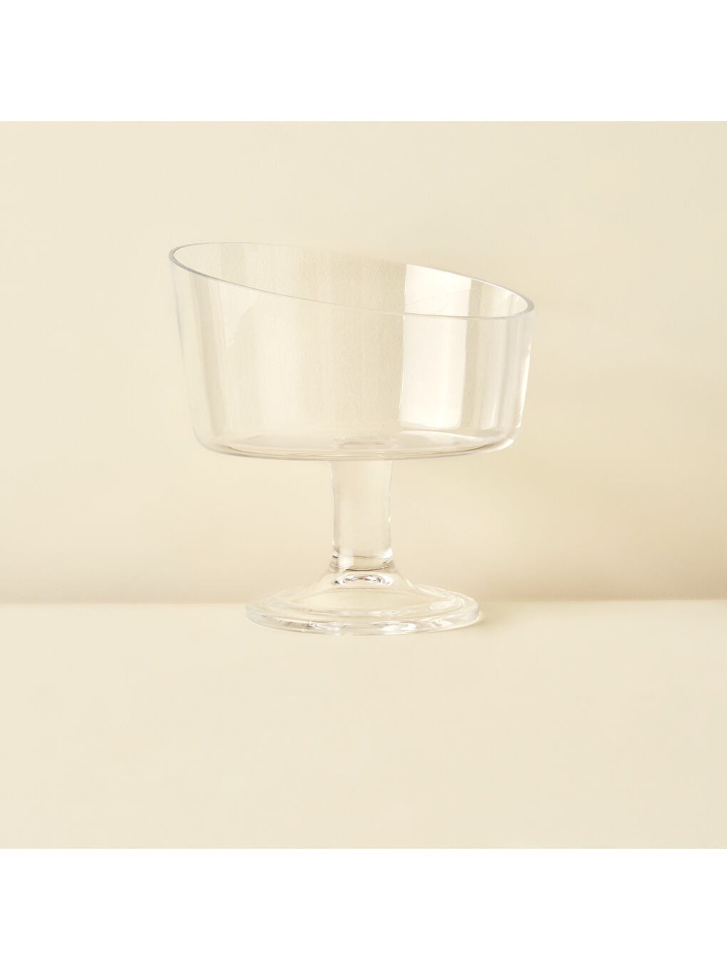 Bej Amor Ayaklı Kek Standı Naturel (20 cm)