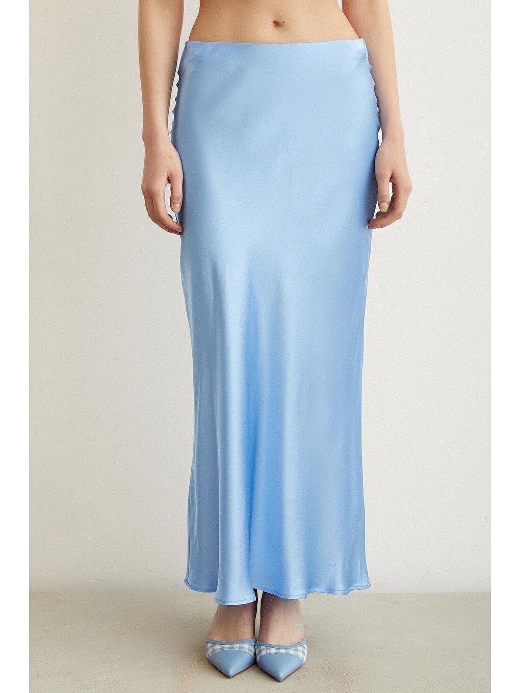 Mavi Verev Saten Etek-3