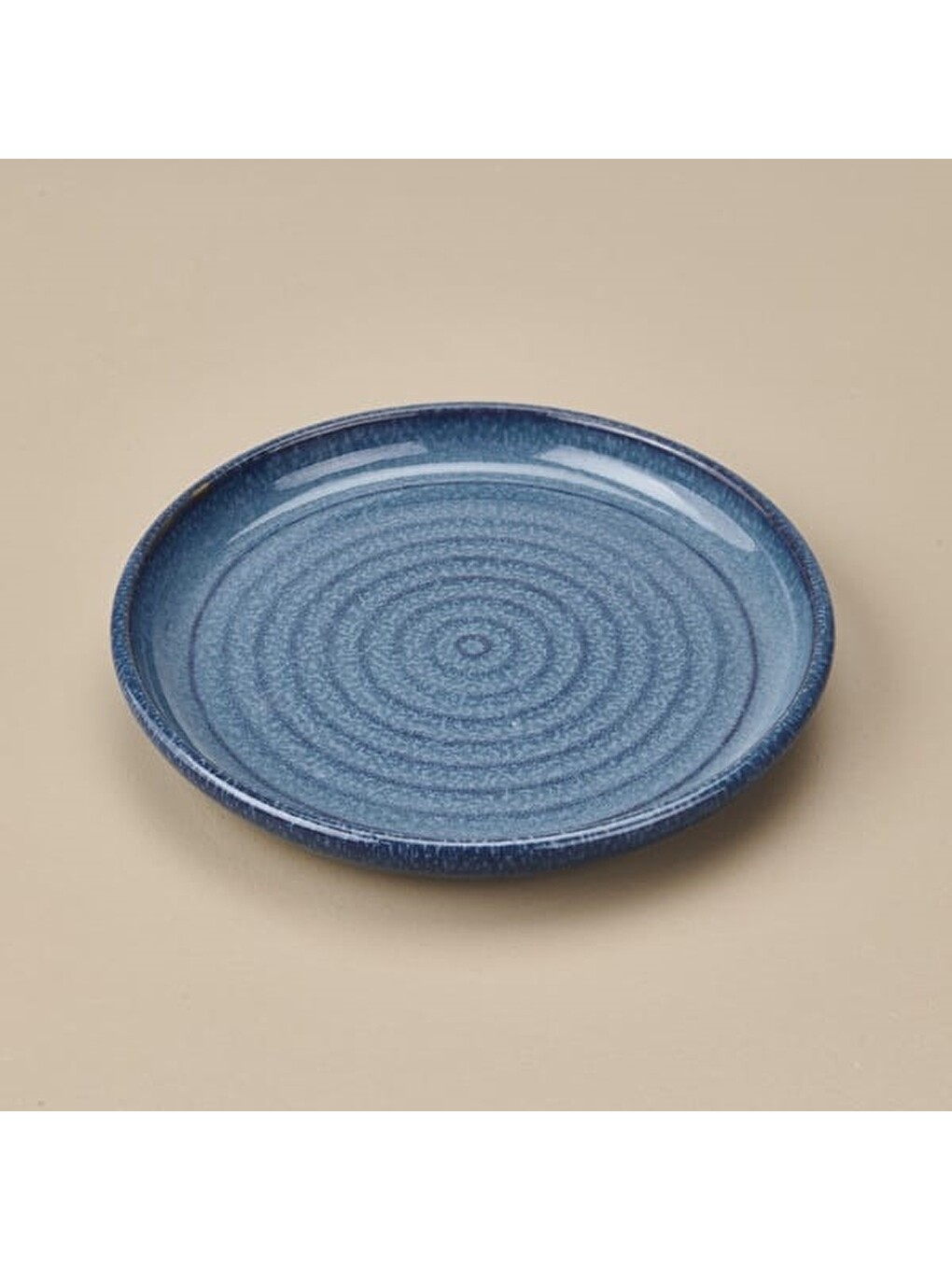 Zest Düz Tabak - Mavi - 21 Cm